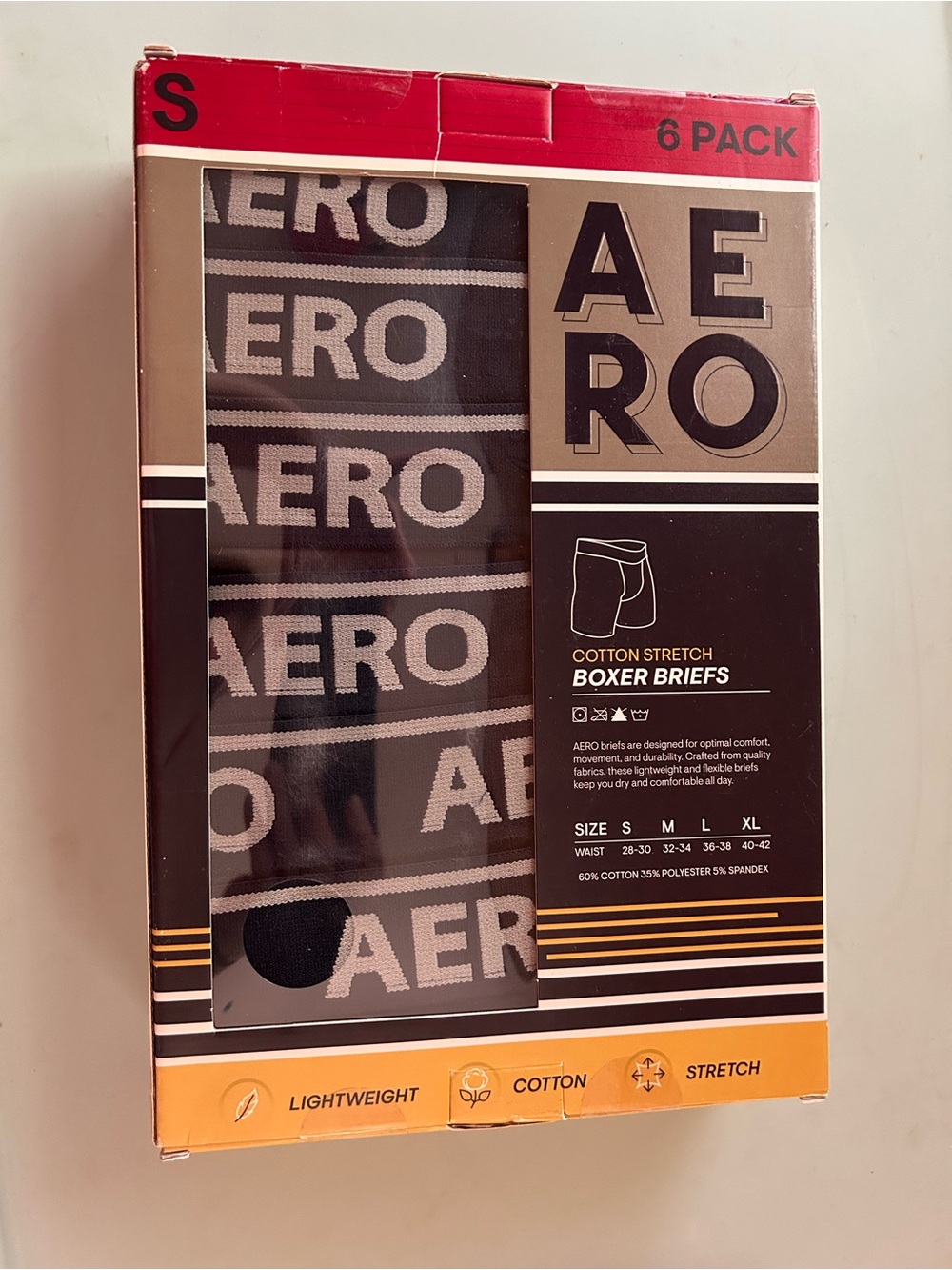 Aeropostale Black Boxer Briefs Pack with Branded Waistband